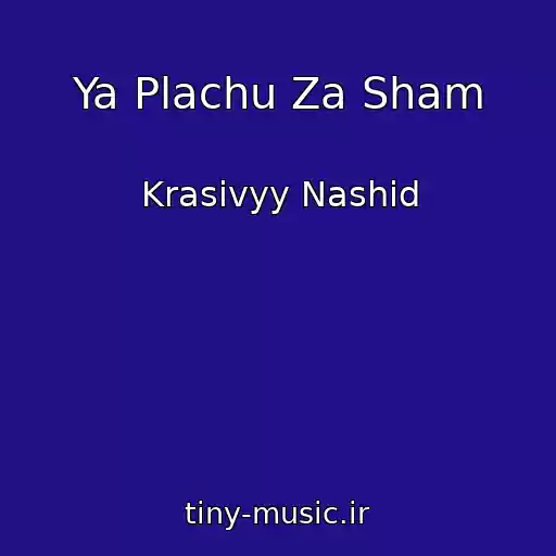کاور آهنگ Ya Plachu Za Sham از Krasivyy Nashid