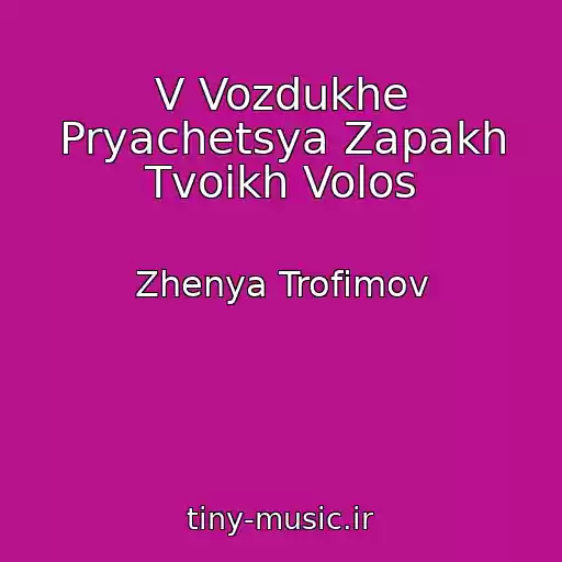 کاور آهنگ V Vozdukhe Pryachetsya Zapakh Tvoikh Volos از Zhenya Trofimov