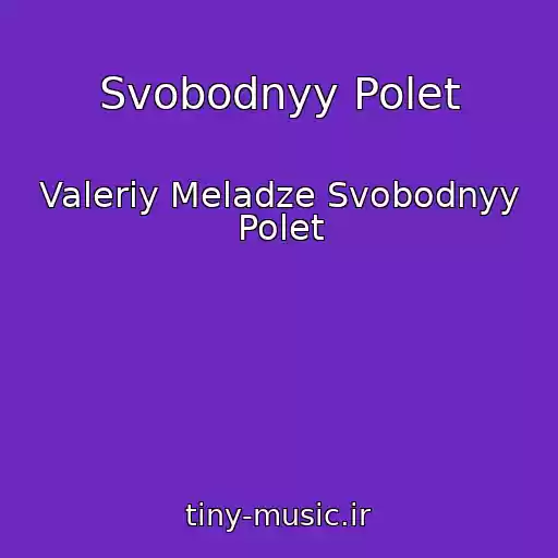 کاور آهنگ Svobodnyy Polet از Valeriy Meladze Svobodnyy Polet