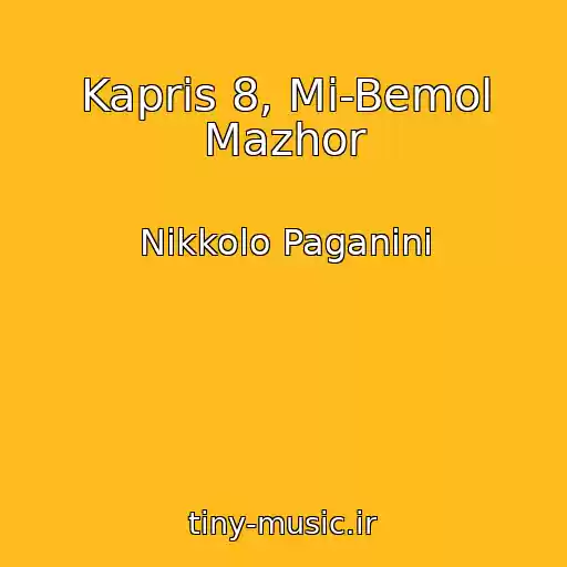 کاور آهنگ Kapris 8, Mi-Bemol Mazhor از Nikkolo Paganini