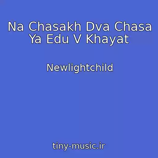کاور آهنگ Na Chasakh Dva Chasa Ya Edu V Khayat از Newlightchild