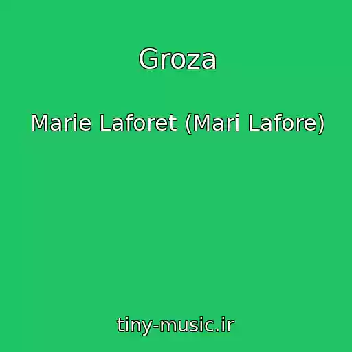 کاور آهنگ Groza از Marie Laforet (Mari Lafore)