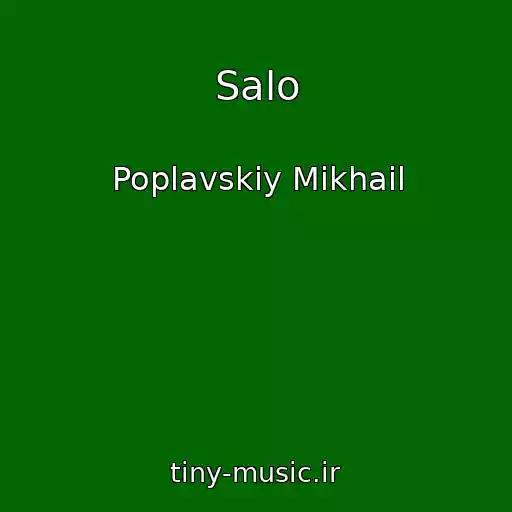 کاور آهنگ Salo از Poplavskiy Mikhail