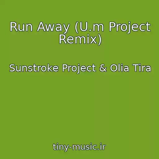 کاور آهنگ Run Away (U.m Project Remix) از Sunstroke Project & Olia Tira
