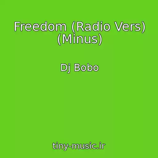 کاور آهنگ Freedom (Radio Vers) (Minus) از Dj Bobo