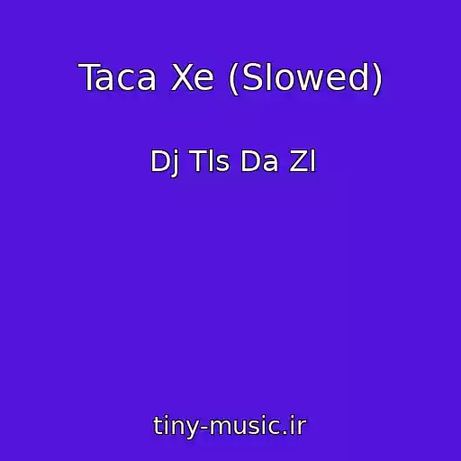 کاور آهنگ Taca Xe (Slowed) از Dj Tls Da Zl