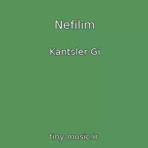 کاور آهنگ Nefilim از Kantsler Gi