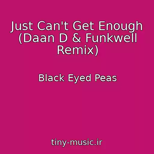 کاور آهنگ Just Can't Get Enough (Daan D & Funkwell Remix) از Black Eyed Peas