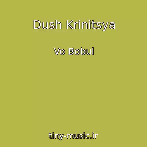 کاور آهنگ Dush Krinitsya از Vo Bobul