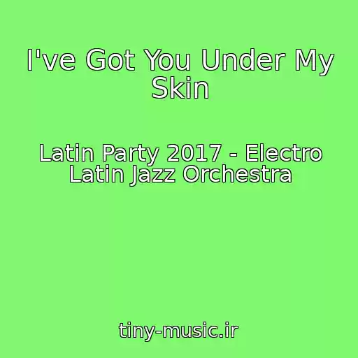 کاور آهنگ I've Got You Under My Skin از Latin Party 2017 - Electro Latin Jazz Orchestra