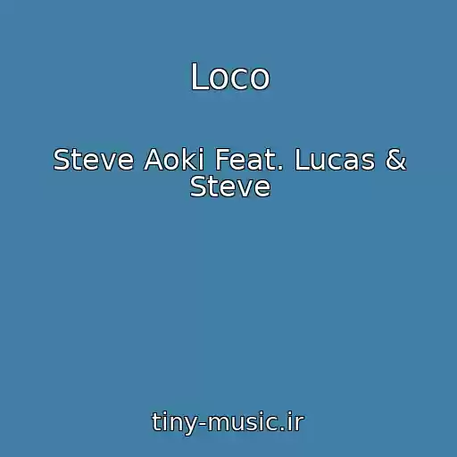 کاور آهنگ Loco از Steve Aoki Feat. Lucas & Steve
