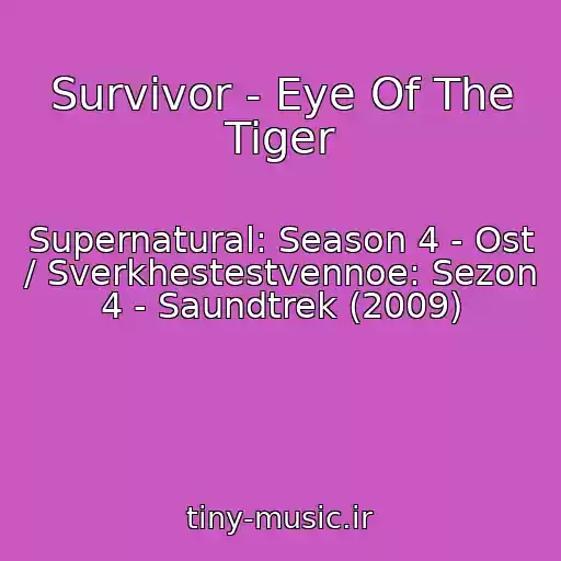 کاور آهنگ Survivor - Eye Of The Tiger از Supernatural: Season 4 - Ost / Sverkhestestvennoe: Sezon 4 - Saundtrek (2009)