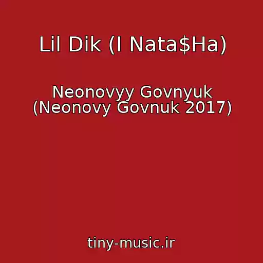 کاور آهنگ Lil Dik (I Nata$Ha) از Neonovyy Govnyuk (Neonovy Govnuk 2017)