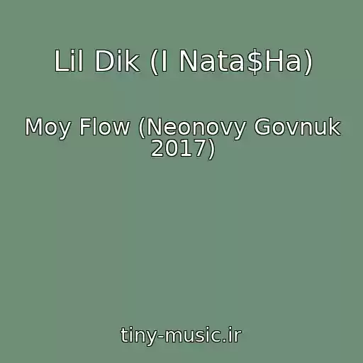 کاور آهنگ Lil Dik (I Nata$Ha) از Moy Flow (Neonovy Govnuk 2017)