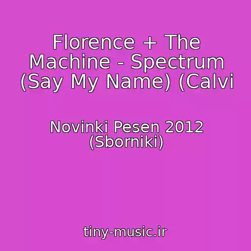 کاور آهنگ Florence + The Machine - Spectrum (Say My Name) (Calvi از Novinki Pesen 2012 (Sborniki)