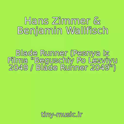 کاور آهنگ Hans Zimmer & Benjamin Wallfisch از Blade Runner (Pesnya Iz Filma "Beguschiy Po Lezviyu 2049 / Blade Runner 2049")