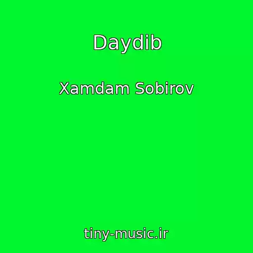 کاور آهنگ Daydib از Xamdam Sobirov