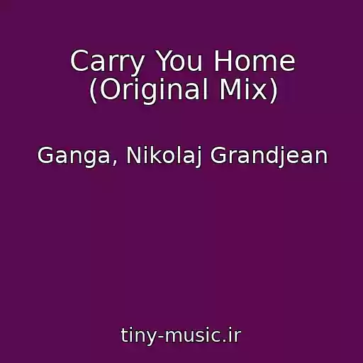 کاور آهنگ Carry You Home (Original Mix) از Ganga, Nikolaj Grandjean