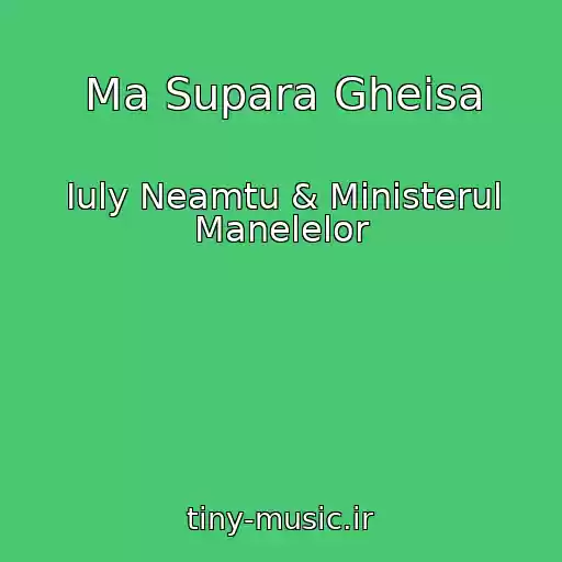 کاور آهنگ Ma Supara Gheisa از Iuly Neamtu & Ministerul Manelelor