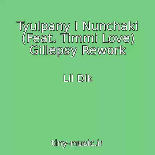 کاور آهنگ Tyulpany I Nunchaki (Feat. Timmi Love) Gillepsy Rework از Lil Dik