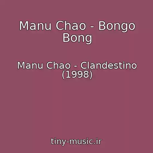 کاور آهنگ Manu Chao - Bongo Bong از Manu Chao - Clandestino (1998)
