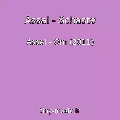 کاور آهنگ Assai - Schaste از Assai - Om (2011)