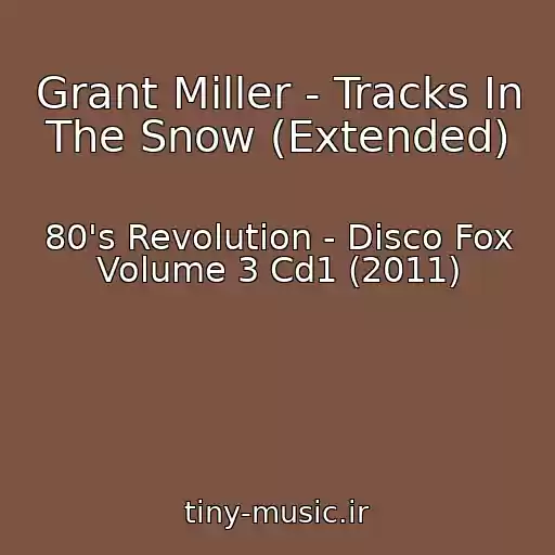 کاور آهنگ Grant Miller - Tracks In The Snow (Extended) از 80's Revolution - Disco Fox Volume 3 Cd1 (2011)