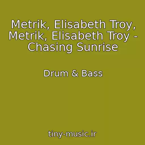 کاور آهنگ Metrik, Elisabeth Troy, Metrik, Elisabeth Troy - Chasing Sunrise از Drum & Bass