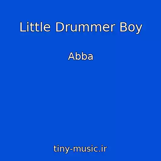 کاور آهنگ Little Drummer Boy از Abba