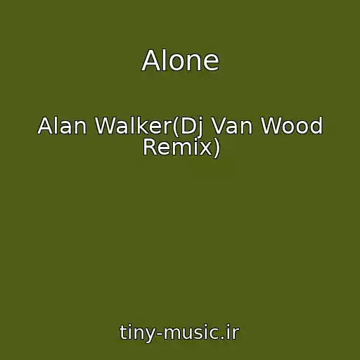 کاور آهنگ Alone از Alan Walker(Dj Van Wood Remix)