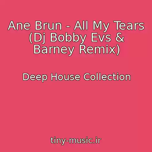 کاور آهنگ Ane Brun - All My Tears (Dj Bobby Evs & Barney Remix) از Deep House Collection