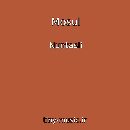 کاور آهنگ Mosul از Nuntasii