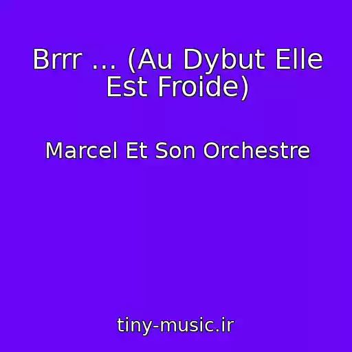 کاور آهنگ Brrr ... (Au Dybut Elle Est Froide) از Marcel Et Son Orchestre
