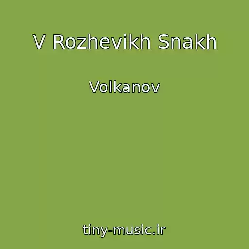 کاور آهنگ V Rozhevikh Snakh از Volkanov