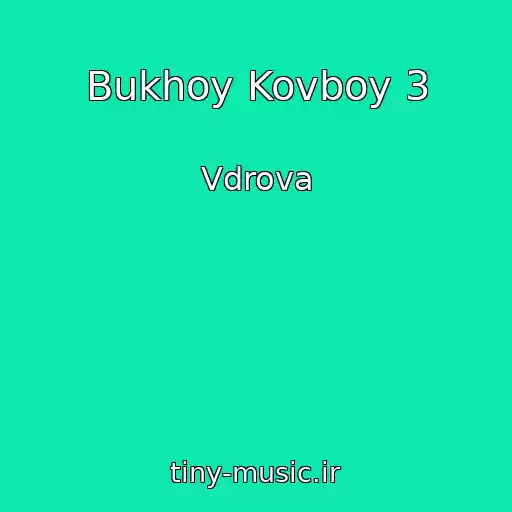 کاور آهنگ Bukhoy Kovboy 3 از Vdrova