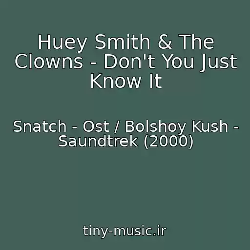 کاور آهنگ Huey Smith & The Clowns - Don't You Just Know It از Snatch - Ost / Bolshoy Kush - Saundtrek (2000)