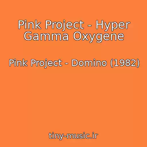 کاور آهنگ Pink Project - Hyper Gamma Oxygene از Pink Project - Domino (1982)