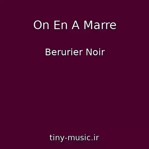 کاور آهنگ On En A Marre از Berurier Noir
