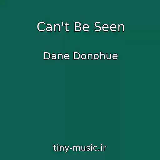 کاور آهنگ Can't Be Seen از Dane Donohue