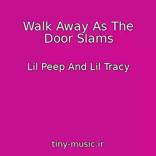 کاور آهنگ Walk Away As The Door Slams از Lil Peep And Lil Tracy