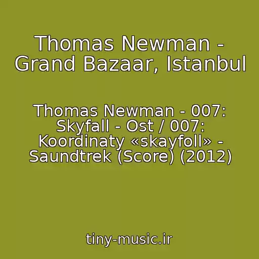 کاور آهنگ Thomas Newman - Grand Bazaar, Istanbul از Thomas Newman - 007: Skyfall - Ost / 007: Koordinaty «skayfoll» - Saundtrek (Score) (2012)