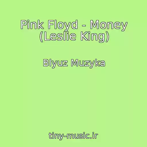 کاور آهنگ Pink Floyd - Money (Leslie King) از Blyuz Muzyka