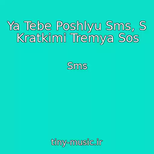 کاور آهنگ Ya Tebe Poshlyu Sms, S Kratkimi Tremya Sos از Sms