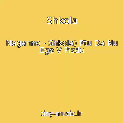 کاور آهنگ Shkola از Naganno - Shkola) Ptu Da Nu Ego V Pizdu