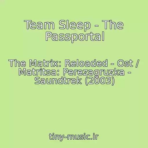 کاور آهنگ Team Sleep - The Passportal از The Matrix: Reloaded - Ost / Matritsa: Perezagruzka - Saundtrek (2003)