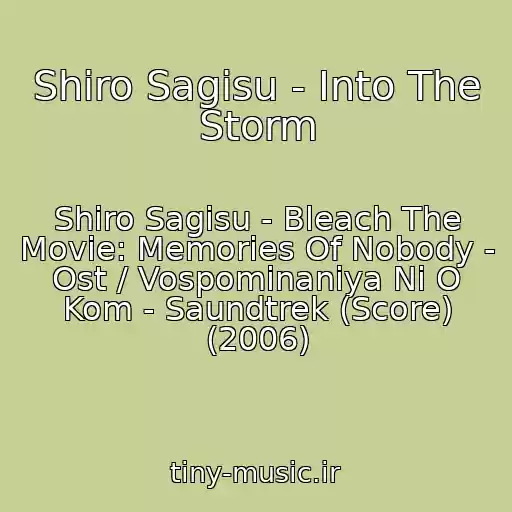 کاور آهنگ Shiro Sagisu - Into The Storm از Shiro Sagisu - Bleach The Movie: Memories Of Nobody - Ost / Vospominaniya Ni O Kom - Saundtrek (Score) (2006)