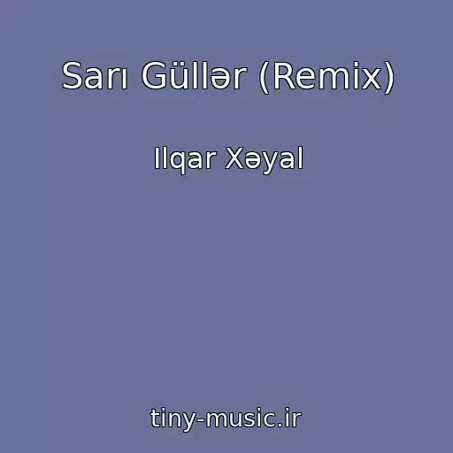کاور آهنگ Sarı Güllər (Remix) از Ilqar Xəyal