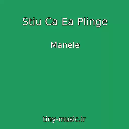 کاور آهنگ Stiu Ca Ea Plinge از Manele