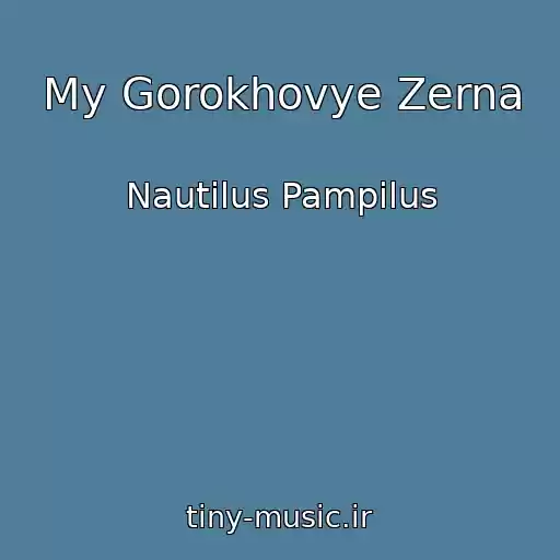 کاور آهنگ My Gorokhovye Zerna از Nautilus Pampilus