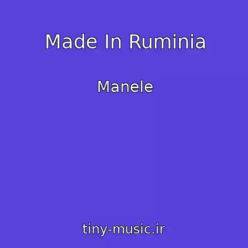 کاور آهنگ Made In Ruminia از Manele